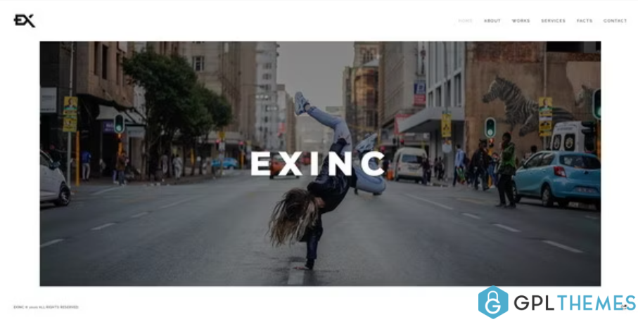 Exinc-Creative-Personal-Portfolio-Template