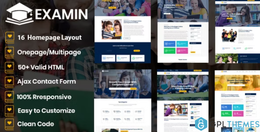 Examin-Education-and-LMS-Template