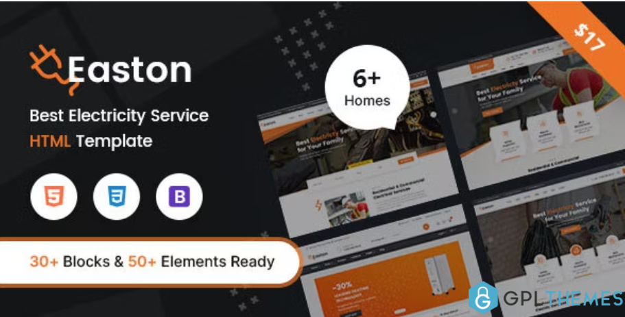 Easton-Electricity-Services-HTML-Template