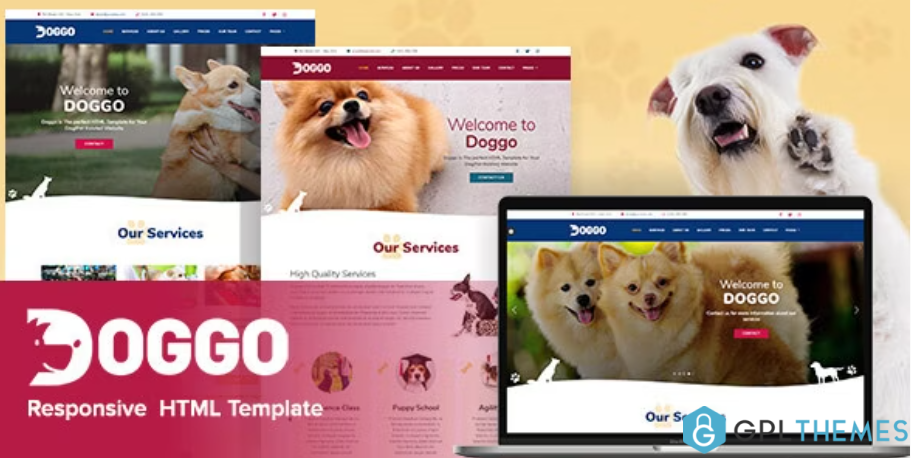 Doggo-Responsive-HTML5-Template