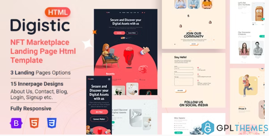 Digistic-NFT-Marketplace-Landing-Page-Html-Template