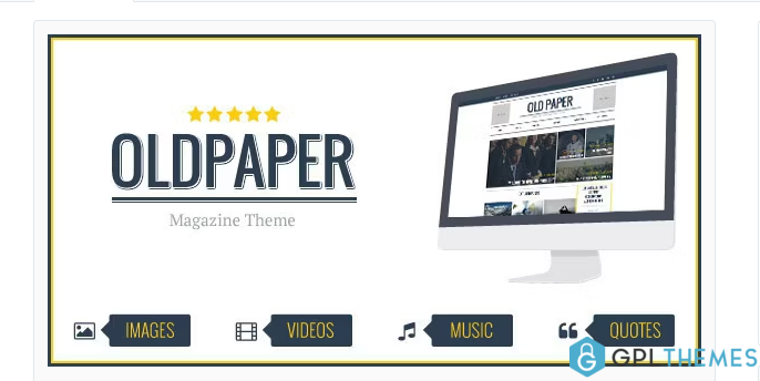 OldPaper-Ultimate-Magazine-Blog-Theme