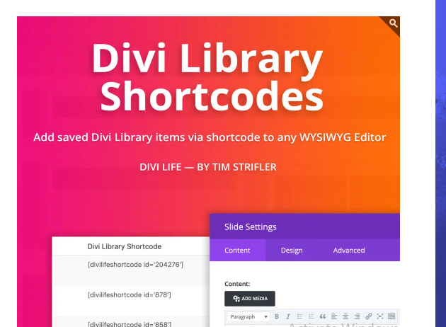 Divi-Library-Shortcodes-Wordpress-plugin-with-original-license-key-Activation-for-lifetime
