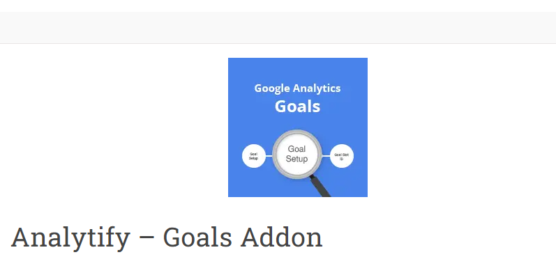Analytify-Pro-Goals-Add-on