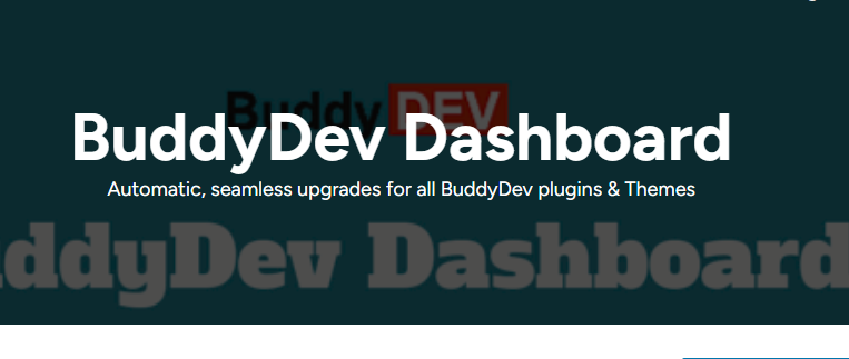 BuddyDev-E28093-Dashboard