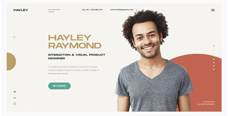 HAILEY-Creative-Personal-CV-Resume-HTML-Template