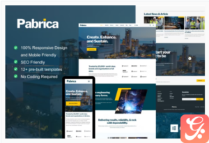 Pabrica - Engineering & Industrial Service Elementor Template Kit