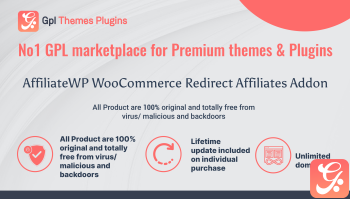 AffiliateWP WooCommerce Redirect Affiliates Addon