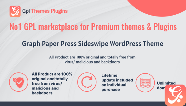 Graph Paper Press Sideswipe WordPress Theme