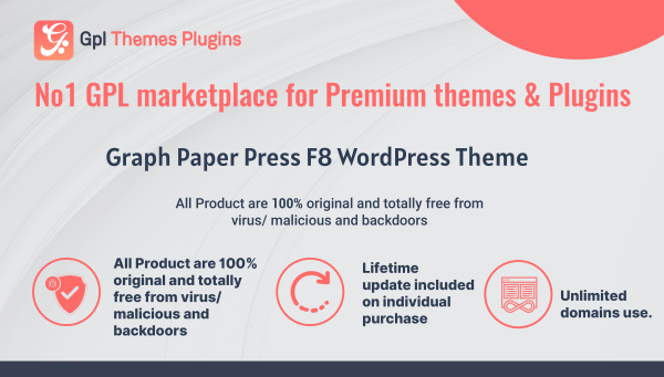 Graph Paper Press F8 WordPress Theme 4.0.1