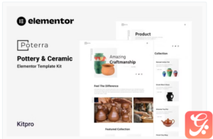 Poterra - Pottery & Ceramic Elementor Template Kit