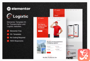 Logixtic – Transportation & Logistic Elementor Template Kit