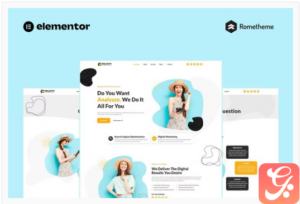 Felicity - SEO & Digital Marketing Elementor Pro Full Site Template Kit