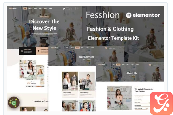 Feedmarket - Digital Agency Elementor Template Kit
