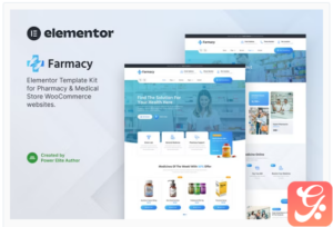 Farmacy – Pharmacy & Medical Store Elementor Template Kit