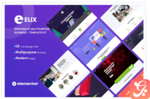 Elix - Responsive Multipurpose Creative Business Template Kit