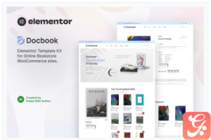 Docbook – Online Bookstore WooCommerce Elementor Template Kit