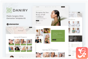 Daniry - Plastic Surgery Clinic Elementor Template Kit