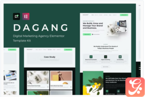 Dagang - Digital Marketing Agency Elementor Template Kit