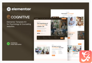 Cognitive – Psychology & Counseling Elementor Template Kit
