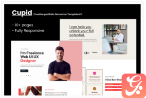 Cupid- Creative Portfolio Elementor Template Kit