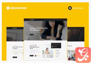 Contenta - Content Writing Services Elementor Pro Full Site