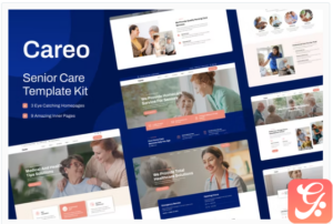 Careo - Elderly & Senior Care Elementor Template Kit