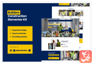 Builders - Construction Elementor Pro Template Kit