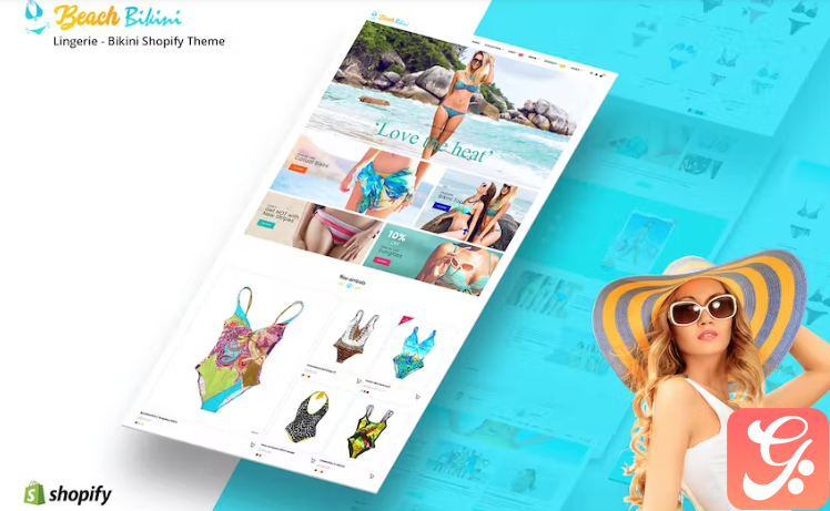 Bikini Beach - Lingerie, Bikini Shopify Theme 1.0