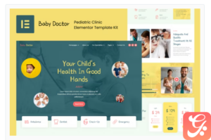 Baby Doctor - Pediatric Clinic Elementor Template Kit