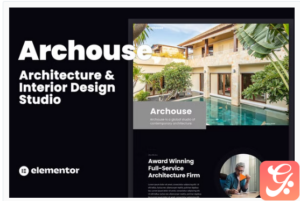 Archouse - Architecture & Interior Design Studio Elementor Template Kit