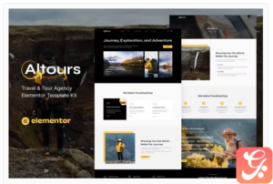 Altours - Travel & Tour Agency Elementor Template Kit