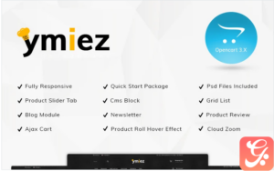 Ymiez Food Store OpenCart Template
