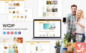 Woop - Grocery Store OpenCart Template
