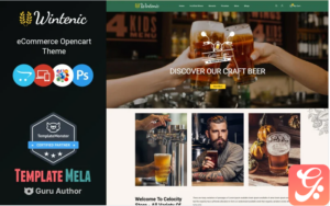 Wintenic - Wine and Drink Shop OpenCart Template