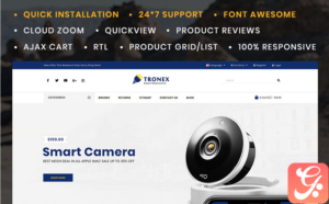 Tronex Electronics Store OpenCart Template