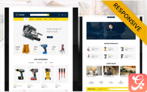 Tretuk - Best Tools Store OpenCart Template