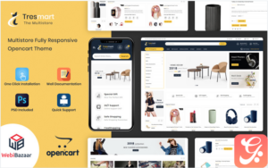 Tresmart - Shopping Mall OpenCart Template