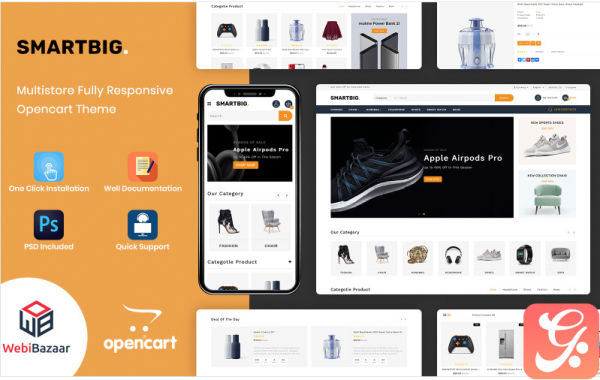 SmartBig - Responsive OpenCart Template