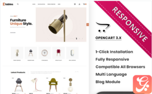 Stables - The Mega Furniture Store OpenCart Template