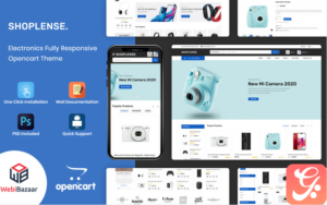 Shoplense - Premium Electronics Store OpenCart Template
