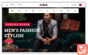 Stylish - Men-Fashion Store OpenCart Template