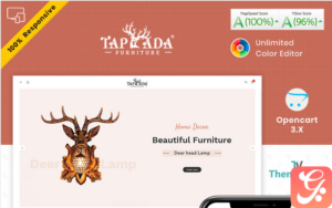 Tapada Furniture OpenCart Template