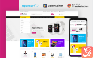 Techayo Electronics Store OpenCart Template