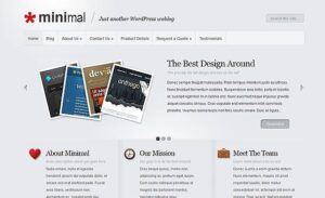 Elegant Themes Minimal WordPress Theme 5.0.13