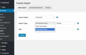 The Events Calendar Facebook Events 4.2