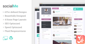 MyThemeShop socialMe WordPress Theme 1.2.5