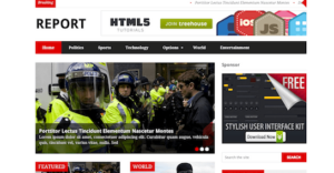 MyThemeShop Report WordPress Theme 1.1.9