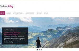 MyThemeShop FashionBlog WordPress Theme 1.0.11