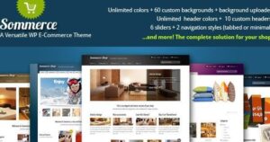 Sommerce Shop – A Versatile E-Commerce Theme 3.1.0